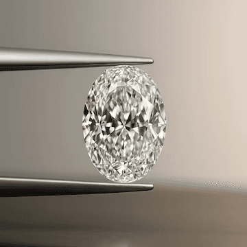 Oval Diamond Detail